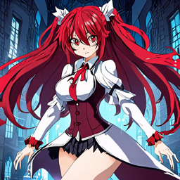 Rias_Gremory_wears_an_emerald_green_coat_black_leather_pants_and_heels_1_small.png