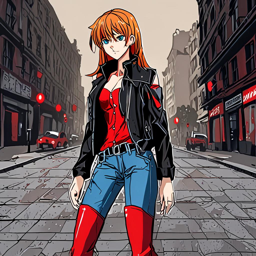 Asuka_Langley_Soryu_wears_a_black_leather_jacket_red_blouse_distressed_denim_jeans_and_black_boots_3_small.png