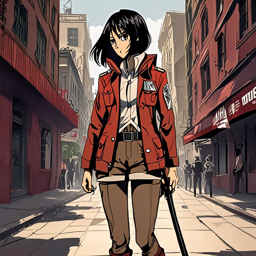 Mikasa_Ackerman_wears_a_black_denim_jacket_graphic_tee_and_distressed_denim_jeans_with_Vans_sneakers_1_small.png