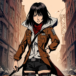 Mikasa_Ackerman_wears_a_graphic_t-shirt_denim_jeans_and_Vans_sneakers_1_small.png