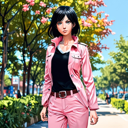 Mikasa_Ackerman_wears_a_pastel_pink_jumpsuit_and_white_sneakers_1_small.png