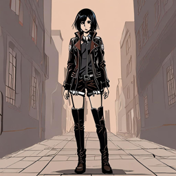 Mikasa_Ackerman_wears_a_punk_rock_outfit_with_a_black_leather_jacket_and_skirt_1_small.png