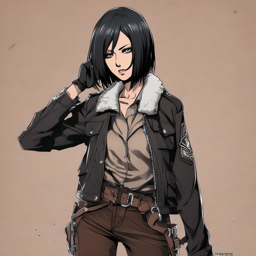 Mikasa_Ackerman_wears_a_punk_rock_outfit_with_a_black_leather_jacket_and_skirt_2_small.png