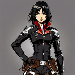 Mikasa_wears_a_black_leather_corset_and_ripped_jeans_1_small.png