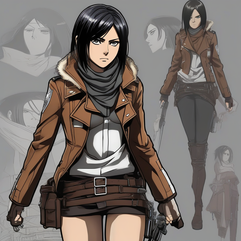 Mikasa_wears_a_black_leather_jacket_and_plaid_skirt_2.png