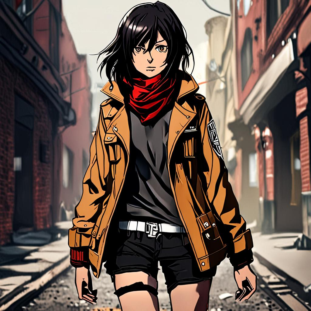 Mikasa_wears_pink_hoodie_jeans_and_sneakers_1.png