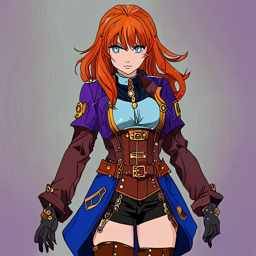 Asuka_wears_a_Steampunk_outfit_with_leather_corset_and_skirt_3_small.png