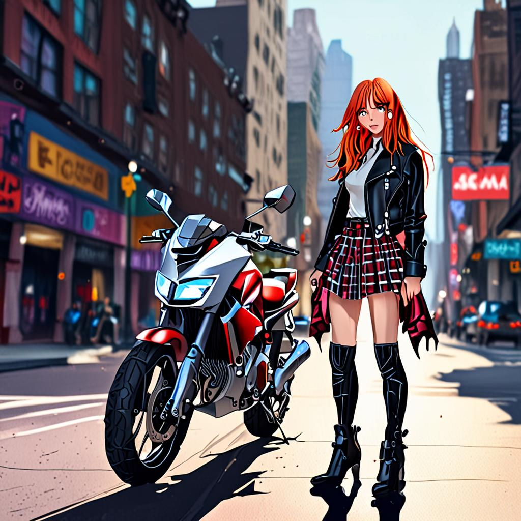 Asuka_wears_a_black_leather_jacket_and_flowy_plaid_skirt_3.png