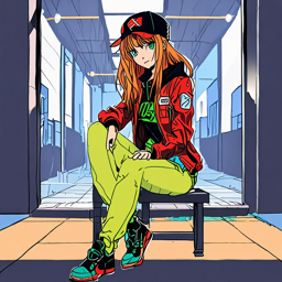 Asuka_wears_a_black_leather_jacket_distressed_denim_jeans_and_neon_green_sneakers_3_small.png