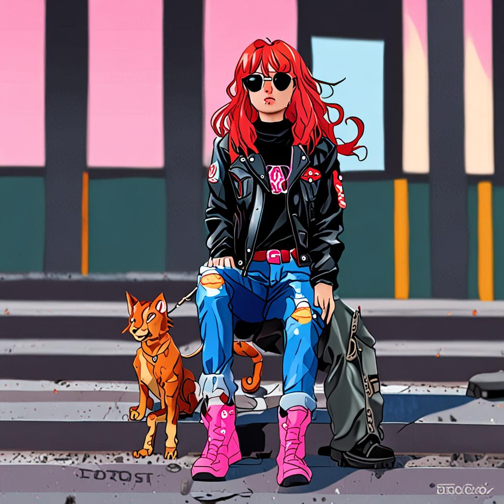 Asuka_wears_a_black_tee_denim_jeans_and_combat_boots_3.png