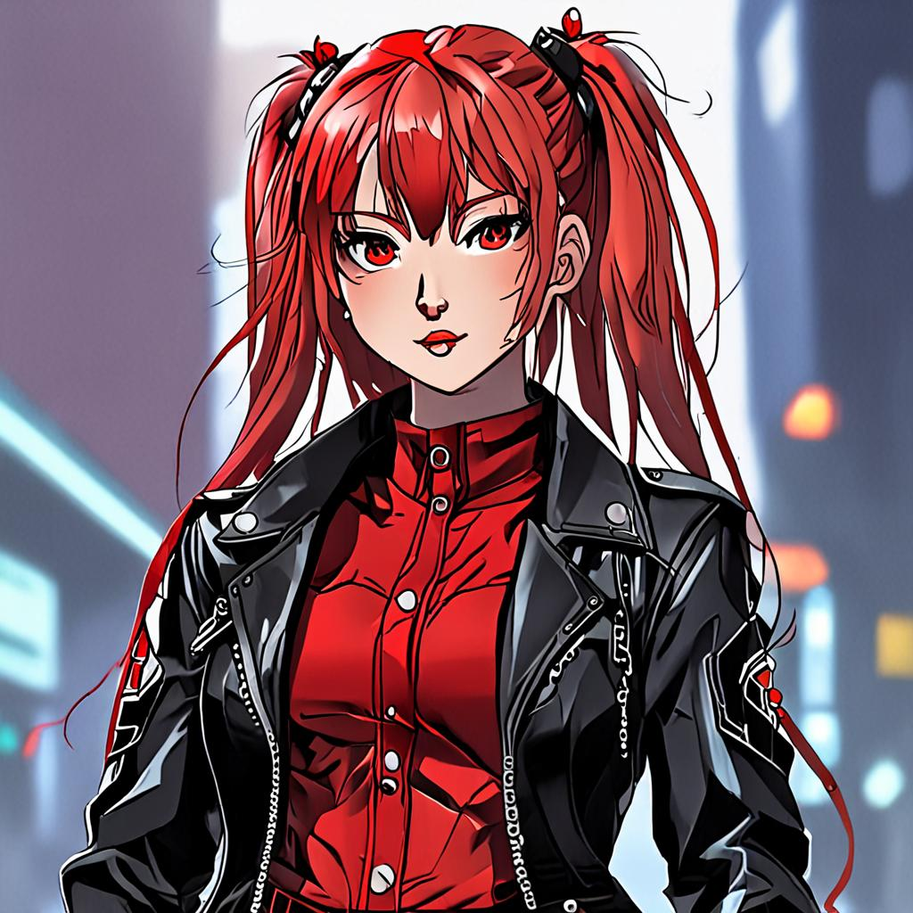 Asuka_wears_a_leather_jacket_and_tartan_skirt_3.png