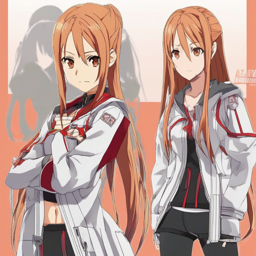 Asuna_wears_a_neon_pink_kimono_with_denim_shorts_and_sneakers_2_small.png
