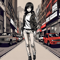 Mikasa_Ackerman_wears_a_graphic_band_tee_distressed_denim_jeans_and_ankle_boots_1_small.png