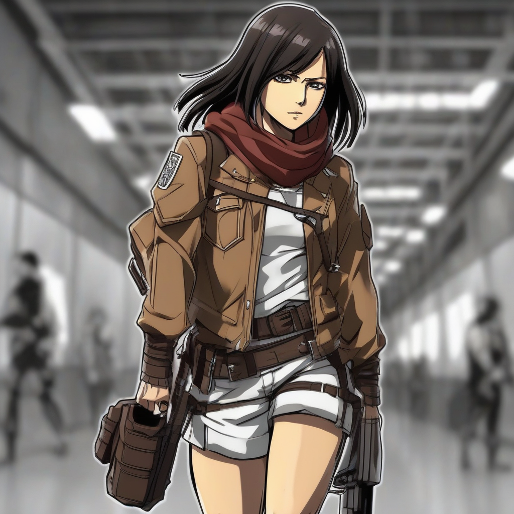 Mikasa_Ackerman_wears_a_graphic_t-shirt_jeans_and_sneakers_2.png