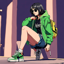 Mikasa_wears_a_black_and_neon_green_streetwear_outfit_3_small.png