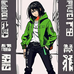Mikasa_wears_a_black_hoodie_distressed_jeans_and_sneakers_3_small.png