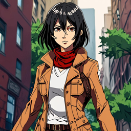 Mikasa_wears_a_black_leather_jacket_olive_skirt_and_combat_boots_1_small.png