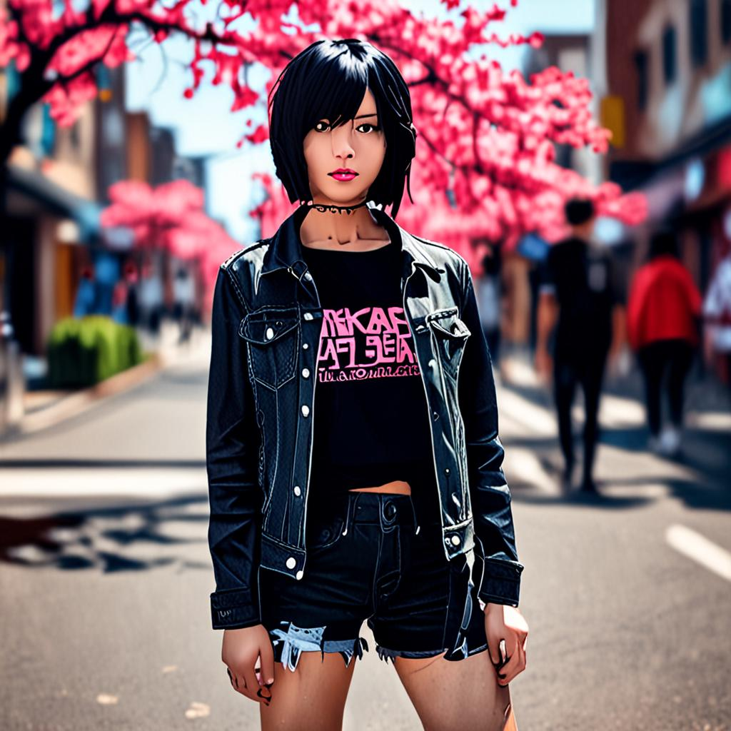 Mikasa_wears_a_black_t-shirt_pink_skirt_and_Vans_sneakers_3.png