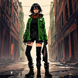Mikasa_wears_a_bold_black_and_neon_green_windbreaker_and_distressed_jeans_1_small.png