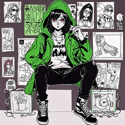 Mikasa_wears_a_bold_black_and_neon_green_windbreaker_and_distressed_jeans_3_small.png