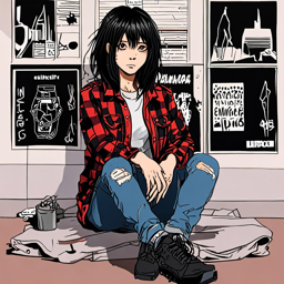 Mikasa_wears_a_grunge_outfit:_flannel_band_tee_and_ripped_jeans_3_small.png