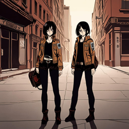 Mikasa_wears_a_streetwear_outfit_with_a_graphic_tee_jeans_and_sneakers_1_small.png