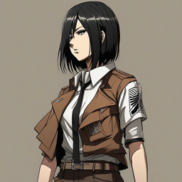 Mikasa_wears_a_streetwear_outfit_with_a_graphic_tee_jeans_and_sneakers_2_small.png