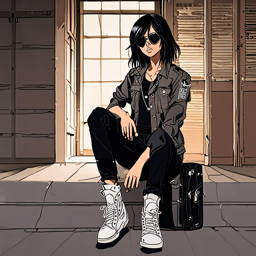 Mikasa_wears_a_streetwear_outfit_with_a_graphic_tee_jeans_and_sneakers_3_small.png