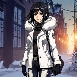 Mikasa_wears_a_white_coat_grey_sweater_and_black_leather_pants_3_small.png