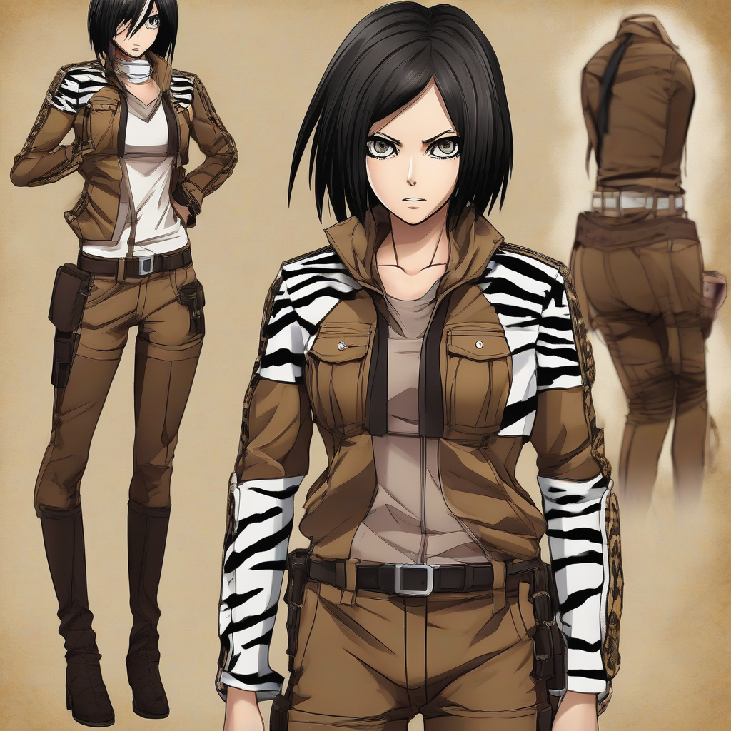 Mikasa_wears_a_zebra-print_jumpsuit_and_combat_boots_2.png