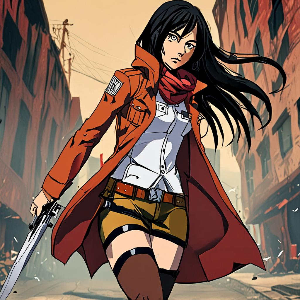 Mikasa_wears_bold_streetwear-inspired_outfit_1.png