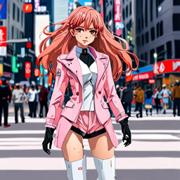 Asuka_Langley_Soryu_wears_a_pink_jacket_white_skirt_and_black_boots_3_small.png