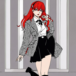 Asuka_wears_a_Chanel_outfit_with_a_houndstooth_jacket_and_red_skirt_3_small.png