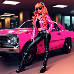 Asuka_wears_a_neon_pink_outfit_and_leather_pants_3_small.png