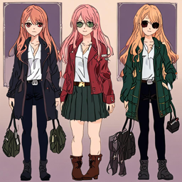 Asuna_Yuuki_wears_a_plaid_skirt_and_leather_jacket_3_small.png