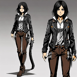 Mikasa_Ackerman_wears_a_black_leather_jacket_graphic_tee_and_distressed_denim_jeans_1_small.png
