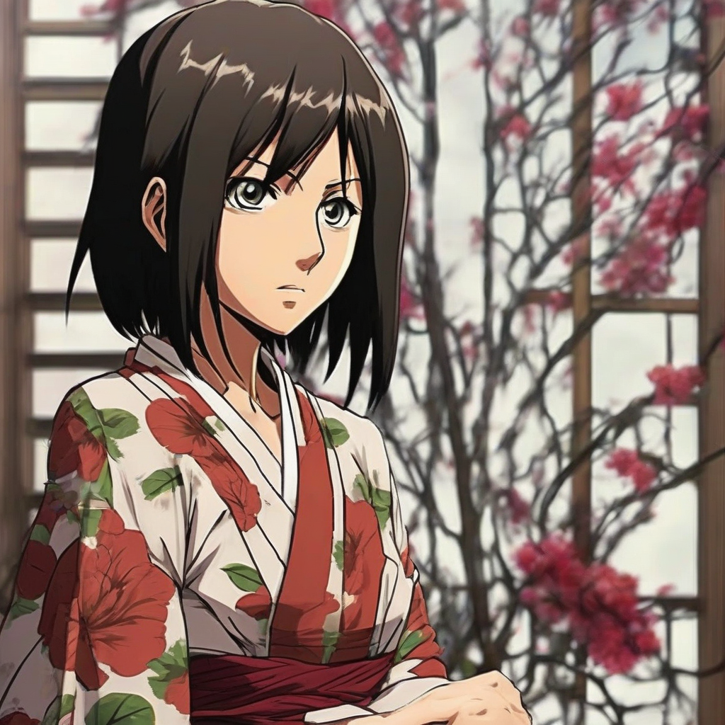 Mikasa_Ackerman_wears_a_bold_floral_kimono_and_sneakers_2.png