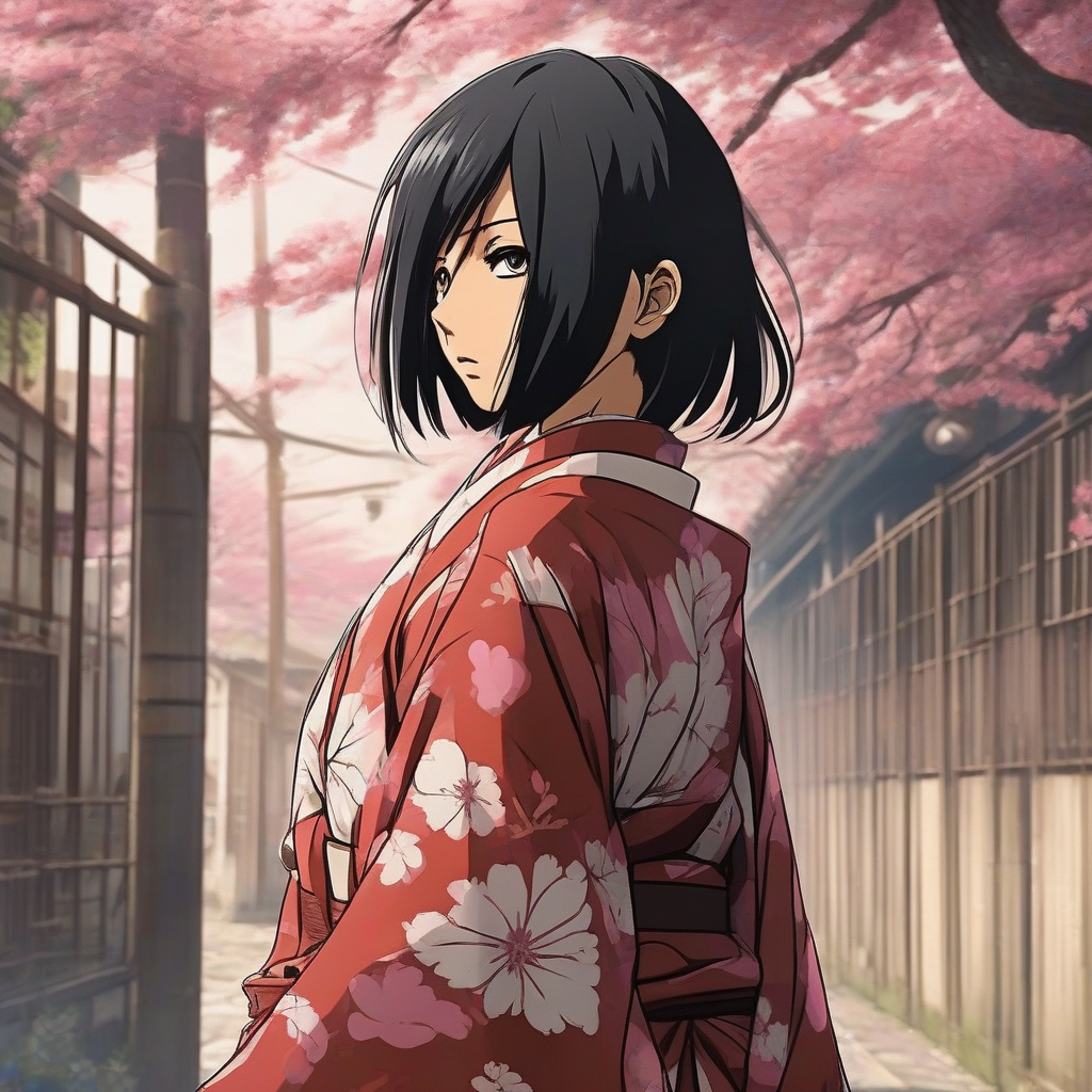 Mikasa_Ackerman_wears_a_bold_floral_kimono_and_sneakers_4.png