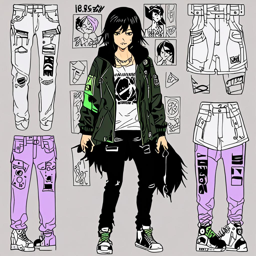 Mikasa_Ackerman_wears_a_bold_streetwear_outfit_with_a_black_and_neon_green_jacket_and_distressed_denim_jeans_3_small.png