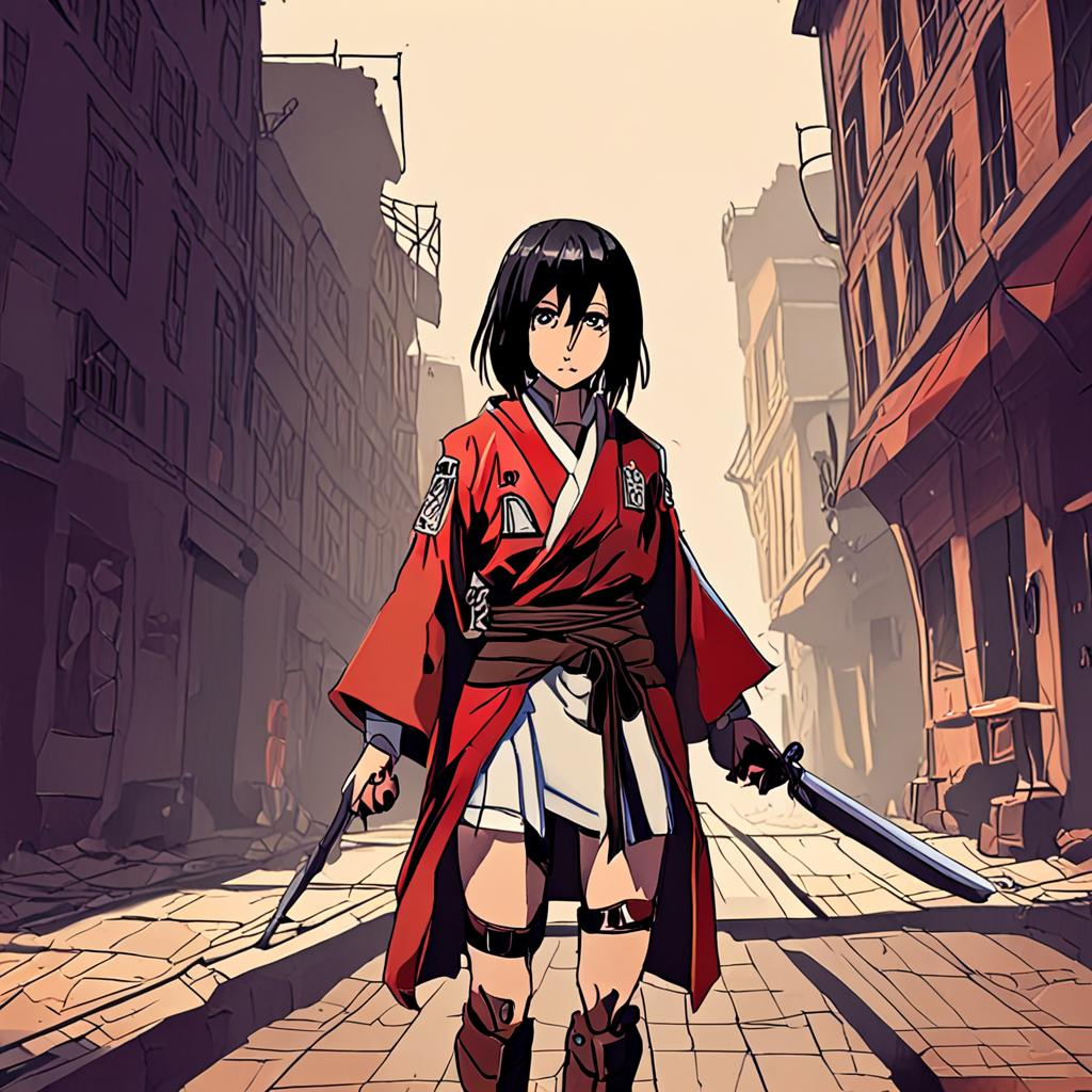 Mikasa_Ackerman_wears_a_kimono_with_black_sneakers_1.png