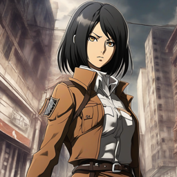Mikasa_Ackerman_wears_a_neon_pink_jumpsuit_and_sneakers_2_small.png