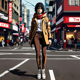 Mikasa_Ackerman_wears_a_pastel_pink_hoodie_jeans_and_Vans_sneakers_1_small.png