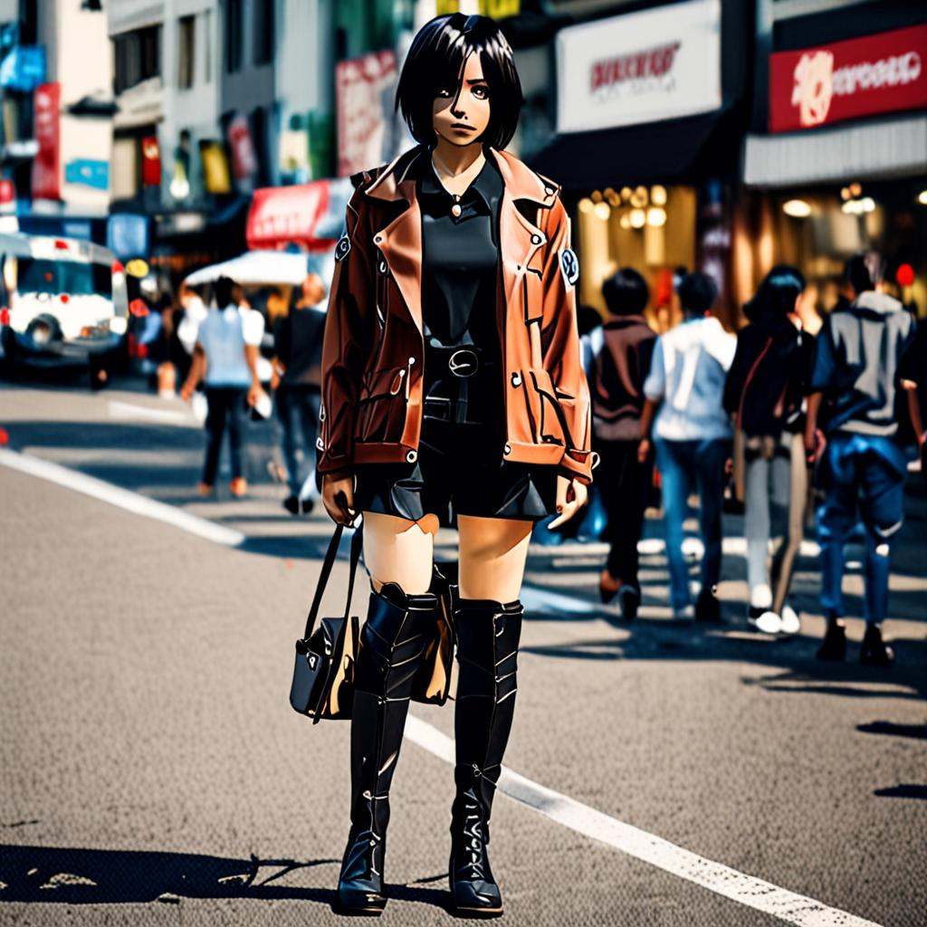 Mikasa_Ackerman_wears_bold_streetwear_in_Harajuku_1.png