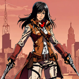 Mikasa_wears_80s-inspired_leather_jacket_and_shorts_1_small.png