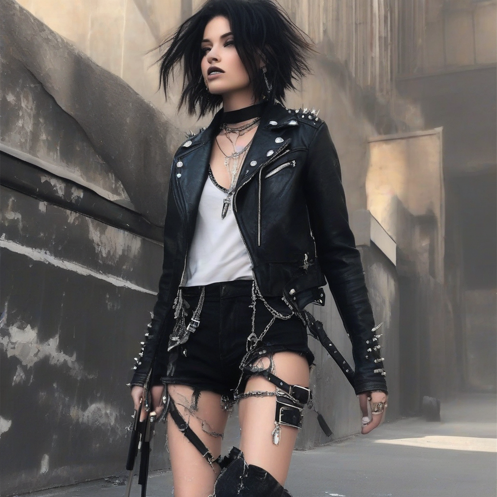 Mikasa_wears_80s-inspired_leather_jacket_and_shorts_4.png