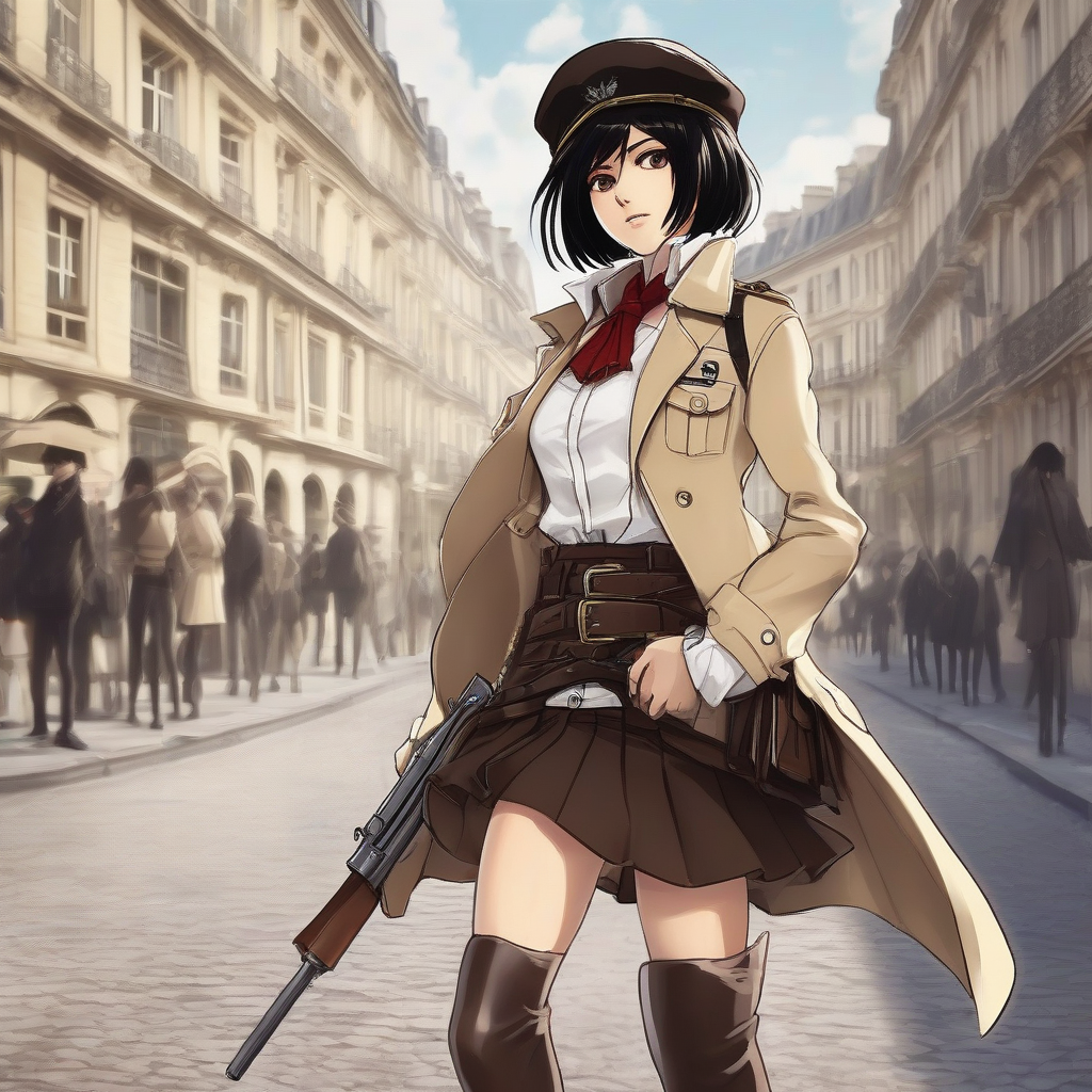 Mikasa_wears_a_Parisian_chic_outfit_4.png