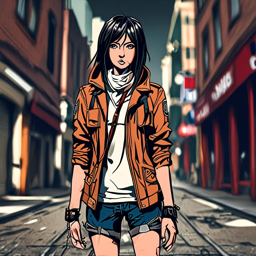 Mikasa_wears_a_black_denim_jacket_graphic_tee_and_distressed_jeans_1_small.png