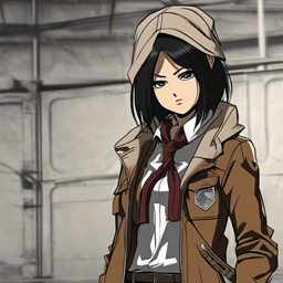 Mikasa_wears_a_black_graphic_tee_distressed_denim_and_a_leather_jacket_2_small.png