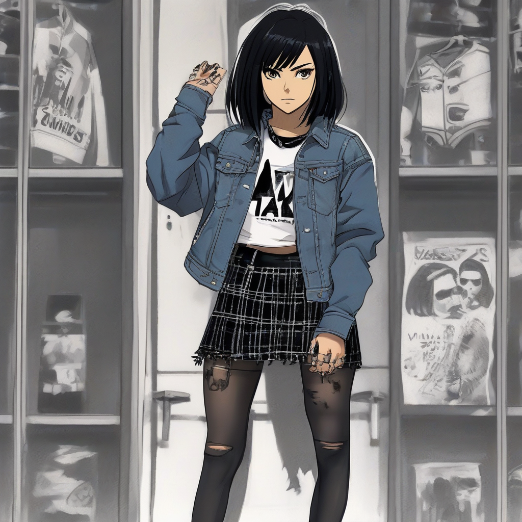 Mikasa_wears_a_black_tee_plaid_skirt_and_studded_jacket_4.png