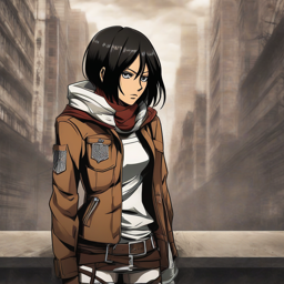Mikasa_wears_a_bold_streetwear_outfit_with_a_black_shirt_denim_jacket_and_sneakers_2_small.png